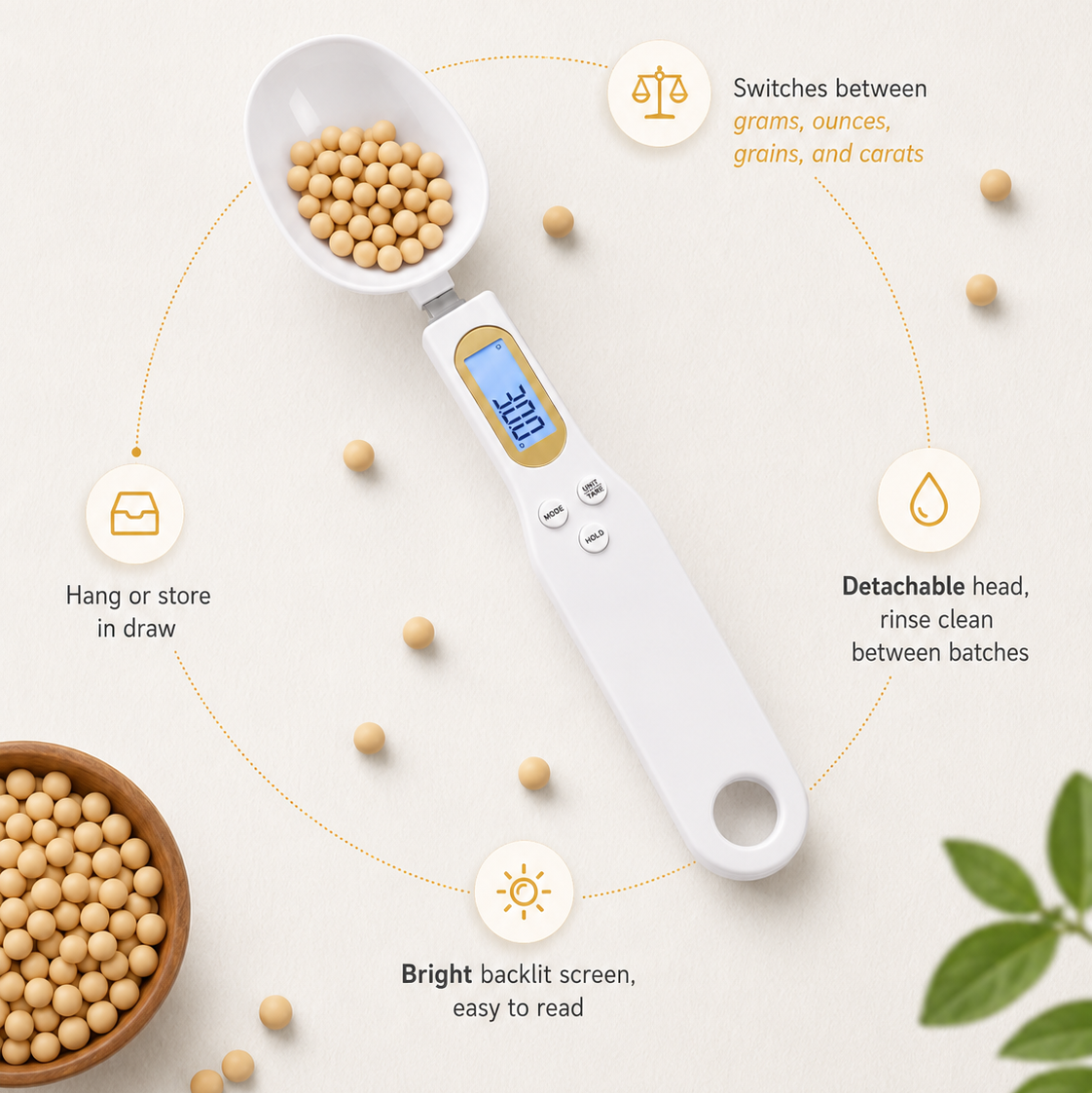 Precision Scale Spoon
